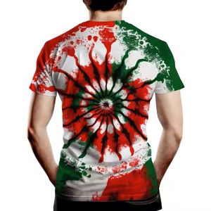 Offre Spéciale Pour Hommes Tie Dye t-shirts Prix de gros Personnalisé Tie Dye t-shirts Logo À Vendre Casual Streetwear Couper Et Coudre - Product Image 6