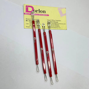 Custom Logo Stainless Steel Waterproof Acne Treatment Blackhead Acne Popper Spot Pimple Comedone Whitehead Remover Extractor - Product Image 1