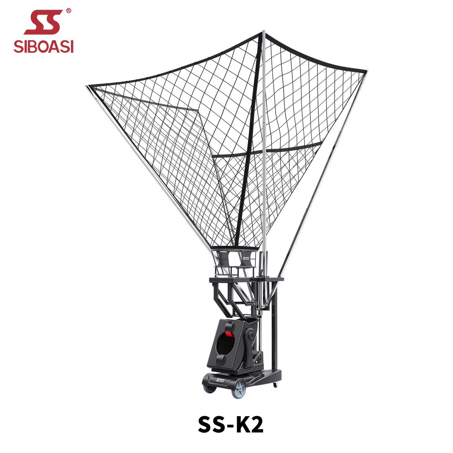 SIBOASI SS-K2 High Quality Smart Versatile Portable basketball training machine & Passing Machine with Mobile APP Control