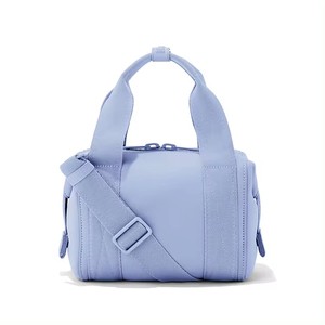 Bolsa de lona deportiva de lujo, Mini bolsa de gimnasio Unisex con cierre de cremallera, equipaje de viaje de neopreno personalizado, bolsa deportiva elegante - Product Image 3