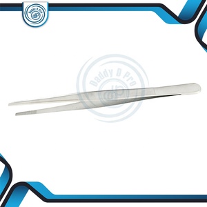 แหนบแต่งตัว3.5ซม. คีมปากคีบนิ้วฟันปลาปลายหยักสแตนเลสเครื่องมือผ่าตัดพื้นฐานพ่อดีโปร CE ISO13485 - Product Image 5