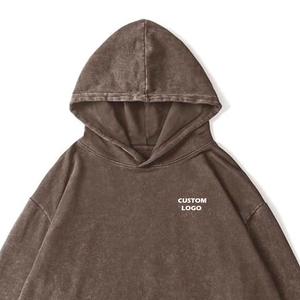 เสื้อฮู้ดดี้ผู้ชายผ้าฟลีซเนื้อนุ่มสบาย ผลิตจากผ้าฝ้ายพรีเมียม 100% เป็นมิตรกับสิ่งแวดล้อม พร้อมงานปักลาย  สำหรับฤดูใบไม้ร่วง - Product Image 2