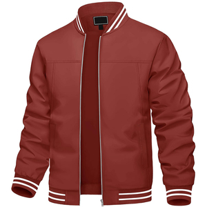 Chaqueta universitaria para hombre con estampado de letras, chaqueta de béisbol de manga larga, chaqueta de béisbol universitaria Letterman para hombre - Product Image 4