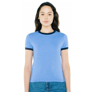 Nuevo diseño cómodo profesional contraste Trim camiseta nueva llegada hombres camisetas con contraste Trim transpirable - Product Image 3