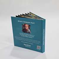 Servicio de Impresión Offset de Libros de Cuentos Educativos para Niños con Tapa Dura, Impresión Personalizada al por Mayor, Encuadernación Perfecta, Material de Cartón