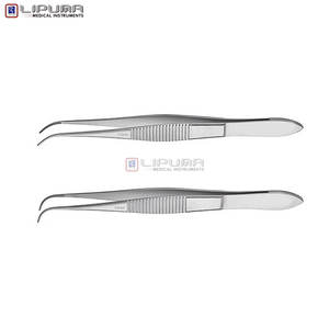 Pinzas Iris FISCHER 1x2 Dientes Extra Finas Estilo Graefe Instrumentos Médicos Quirúrgicos Procedimientos Oftálmicos Pinzas Iris FISCHER - Product Image 4