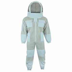 Comfortable Fit Girls' Advanced Beekeeping <b>Suit</b> Dot Pattern Full Protection Breathable 100% Cotton PA Coated Fabric Sting - Product Image 5