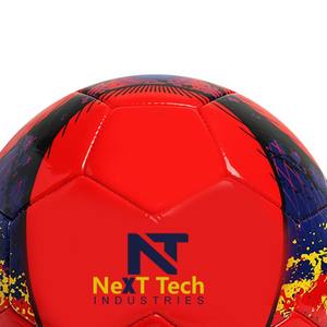 Balón de entrenamiento de fútbol de Next Tech Industries, material de PU para fines de entrenamiento con diseño personalizado y logotipo personalizado - Product Image 6