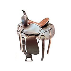 Dernière selle de saut d'obstacles anglaise personnalisée, confortable, durable, en cuir véritable, qualité supérieure pour l'équitation - Product Image 3