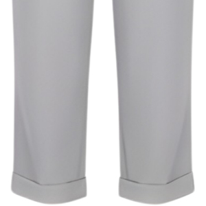 Pantalones Casuales de Trabajo para Mujer, Cierre con Cordón, Secado Rápido, Transpirables, Lisos, 100% Algodón, Cintura Media, Corte Regular, Lona - Product Image 3