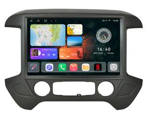 CARUPEZ 13,1 pulgadas <span class=keywords><strong>Android</strong></span> coche estéreo DSP navegación GPS estilo Tesla para Chevrolet Silverado/GMC/Sierra 2014-2018 8 núcleos - Product Image 1