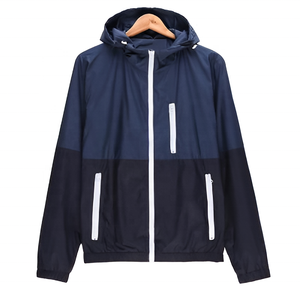 Custom Logo Reversible Blouson Outdoor Waterproof Windproof Breathable <b>Men's</b> Winter Windbreaker <b>Jacket</b> High Quality - Product Image 3