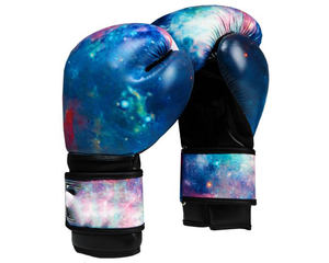 ถุงมือชกมวยหนัง PU สำหรับงานหนักถุงมือกีฬาชกมวยพิมพ์โลโก้ตามสั่ง - Product Image 1