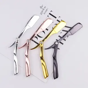 Maquinillas de afeitar para hombre, nuevos productos personalizados, maquinilla de afeitar DE SEGURIDAD DE 5 hojas, uso respetuoso con el medio ambiente OEM de lujo - Product Image 4