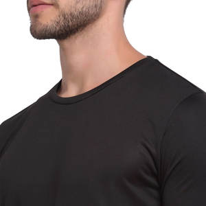 2025 sur mesure de haute qualité Polyester microfibre à manches courtes hommes T-Shirt de sport décontracté été impression bas prix - Product Image 5