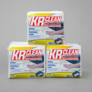 Lingettes jetables Krclean tissu non tissé très absorbant parfait pour le nettoyage de la cuisine taille 25x25cm disponible en 50 ou 80 feuilles - Product Image 4