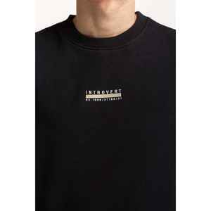 Pull en tricot à col rond pour homme MN-SWT-WS24-001 avec capuche, motif hiver et automne et décoration imprimée de lettres - Product Image 4