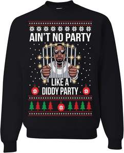 Suéter Navideño de Punto Personalizado 2024, Transpirable, Talla Grande para Hombre, Suéter Feo Unisex de Invierno - Product Image 2