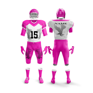 Uniformes de Fútbol Americano de Verano de la Mejor Calidad, 100% Poliéster, Hechos a Medida, OEM, Tallas Grandes, Secado Rápido y Transpirables - Product Image 2