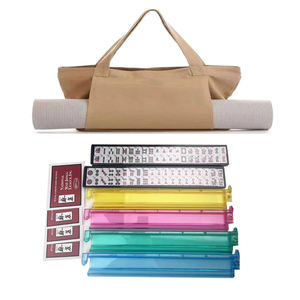 专业整体30毫米美国麻将套装166麻将瓷砖配配件绗缝袋搞笑桌游戏 - Product Image 1