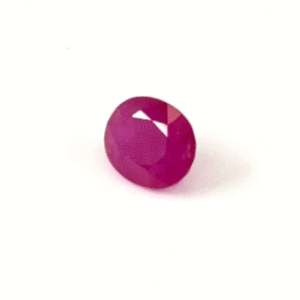 Rubis du Mozambique naturel non traité 6,36 carats, qualité AAA, taille ovale, tourmaline rouge, verre diamanté poli, traité thermiquement, certifié IGI - Product Image 2