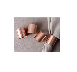 Top Design Copper Napkin Ring Table Accessories Metal Napkin Ring <b>Wedding</b> Decorate Item Handicraft Copper Napkin Ring - Product Image 2