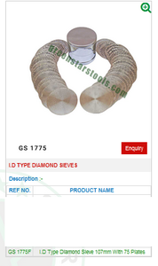 1775F สเตนเลสแบบมีฝาเกลียวสำหรับใช้เป็นเครื่องมือทำเครื่องประดับอัญมณี - Product Image 2