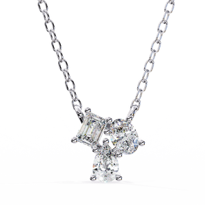 Pendentif en diamant cultivé en laboratoire pour femmes en or 18 carats - Product Image 4