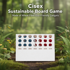 Gioco da Tavolo Sostenibile Cissex Realizzato in Fibra di Grano - Accessori Ecologici - Product Image 3