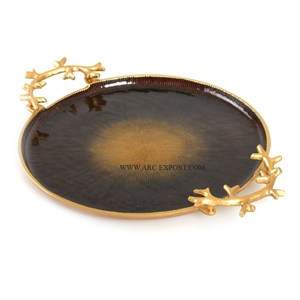 Plateau à chocolat multifonctionnel en métal avec forme élégante et matériau de première qualité, adapté aux bonbons, aux gâteaux et aux cadeaux. - Product Image 5