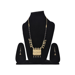 Perles carrées en onyx noir avec finition oxydée - Product Image 2