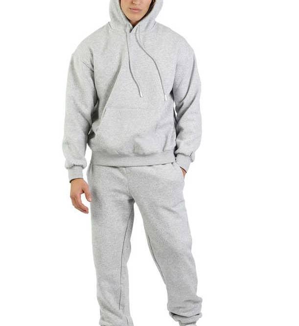 Plus Size Custom Pullover High Quality Blank Sweat Suits Men Sweat