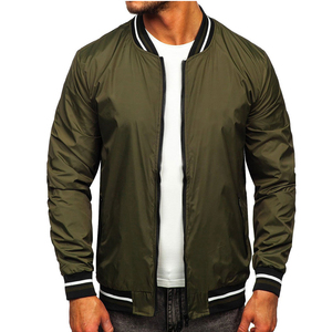 Chaqueta Bomber Casual de Satén para Hombre, Nueva Llegada, Alta Calidad, Duradera, Invierno, Bordado Frontal, Reversible, Secado Rápido, Precio al por Mayor - Product Image 4