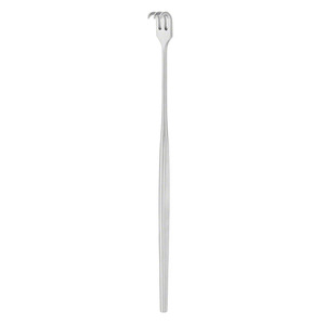Écarteur chirurgical pour plaies et trachées, grande courbe, 165 mm (6,12 po), 3 branches, profondeur de coupe 7,5 mm, largeur 10 mm - Product Image 5