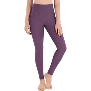High Quality <b>Seamless</b> <b>Leggings</b> for Women No Front Line High Waist Athletic Yoga Pants for Summer - Product Image 1
