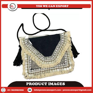 High Quality Durable Jute <b>Boho</b> Banjara Tote Women's <b>Handbags</b> Custom Logo Cotton Lining Stylish Daily Use Fashion Statement - Product Image 2