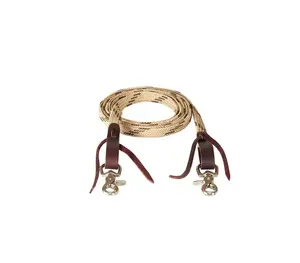 Équipement de tête de licou d'équitation en nylon rembourré en polaire douce avec accessoires de licou de cheval en cuir synthétique - Product Image 5