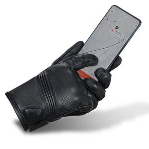 Gants de moto professionnels Vintage à doigts complets Gants de moto en cuir véritable fabriqués au Pakistan-pour les sports de plein air - Product Image 3