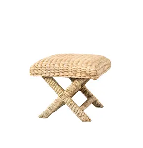 耐用编织水葫芦凳椅客厅编织风信子餐椅吧凳户外口音家具