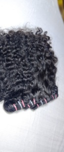 Jerry Hair อุปกรณ์ต่อผมมนุษย์สำหรับต่อผมธรรมชาติแบบไม่ผ่านกระบวนการชาวอินเดียทรงหลวมคุณภาพระดับพรีเมียม - Product Image 5