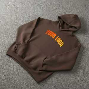 Nueva Llegada Sudadera con Capucha de Algodón 100% de 400 g/m² para Otoño, Estilo Urbano, Marca de Ropa, Sudadera Tipo Pullover Bordada, Personalización Ecológica - Product Image 4