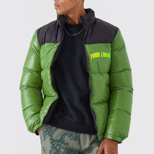 Chaqueta de Plumón para Hombre Personalizada a Precio Razonable, Chaqueta de Invierno de Secado Rápido con Frente Acolchado, Diseño Personalizable, Relleno de Algodón y Lona - Product Image 1