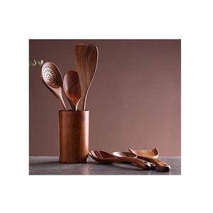 Customized logo Vegan Organic Wood Storage Box <b>Chopstick</b> and Spoon Holder for Customized Size Cheap Price - Product Image 1