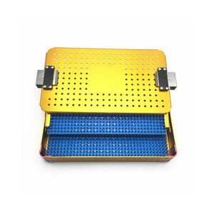 Bandeja de Esterilización Manual Autoclavable de Acero Inoxidable de Grado Quirúrgico para Instrumentos Quirúrgicos Oftálmicos y de Belleza - Product Image 2