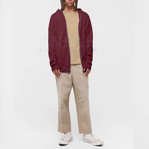 New Design Full Face Zip up <b>Hoodie</b> Over Face <b>Men's</b> Hoodies Custom Logo Hip Hop <b>Men</b> <b>Zipper</b> <b>Hoodie</b> for Sale - Product Image 4