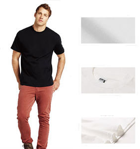 Camiseta deportiva para hombre de poliéster de secado rápido con logotipo impreso personalizado al por mayor patrón sólido a granel - Product Image 3