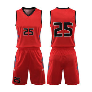 Custom Sublimation <b>Basketball</b> Jersey Set Breathable <b>Kid</b> Suit with Shorts Low MOQ Uniforms <b>for</b> Teams - Product Image 2