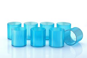 Juego de 6 Vasos Reutilizables de Plástico para Fiestas (300 ml Cada Uno), Vasos Coloridos Libres de BPA, Aptos para Congelador y Lavavajillas, Ideales para Fiestas - Product Image 4