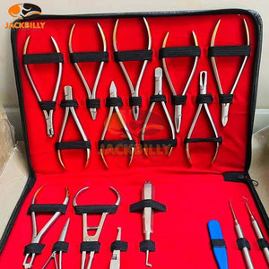 Jackbilly Enterprises - Juego de Herramientas de Ortodoncia Manuales Premium, Alicates Dentales de Acero Inoxidable, Kit de Fórceps, CE - Product Image 4