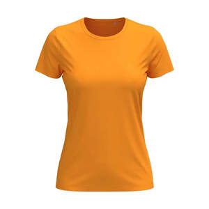 T-shirt unisexe décontracté à manches courtes blanc doux T-shirt à manches courtes chiné CVC col rond T-shirt moderne respirant - Product Image 2